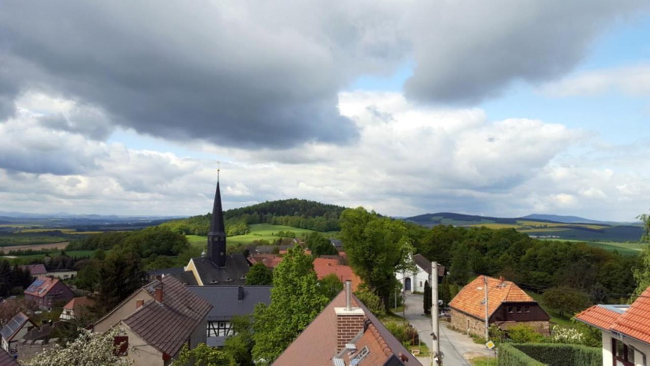 Hotel Kreuzbergbaude Beim Berzdorfer See Mit Wohlfuehl Sauna Markersdorf المظهر الخارجي الصورة