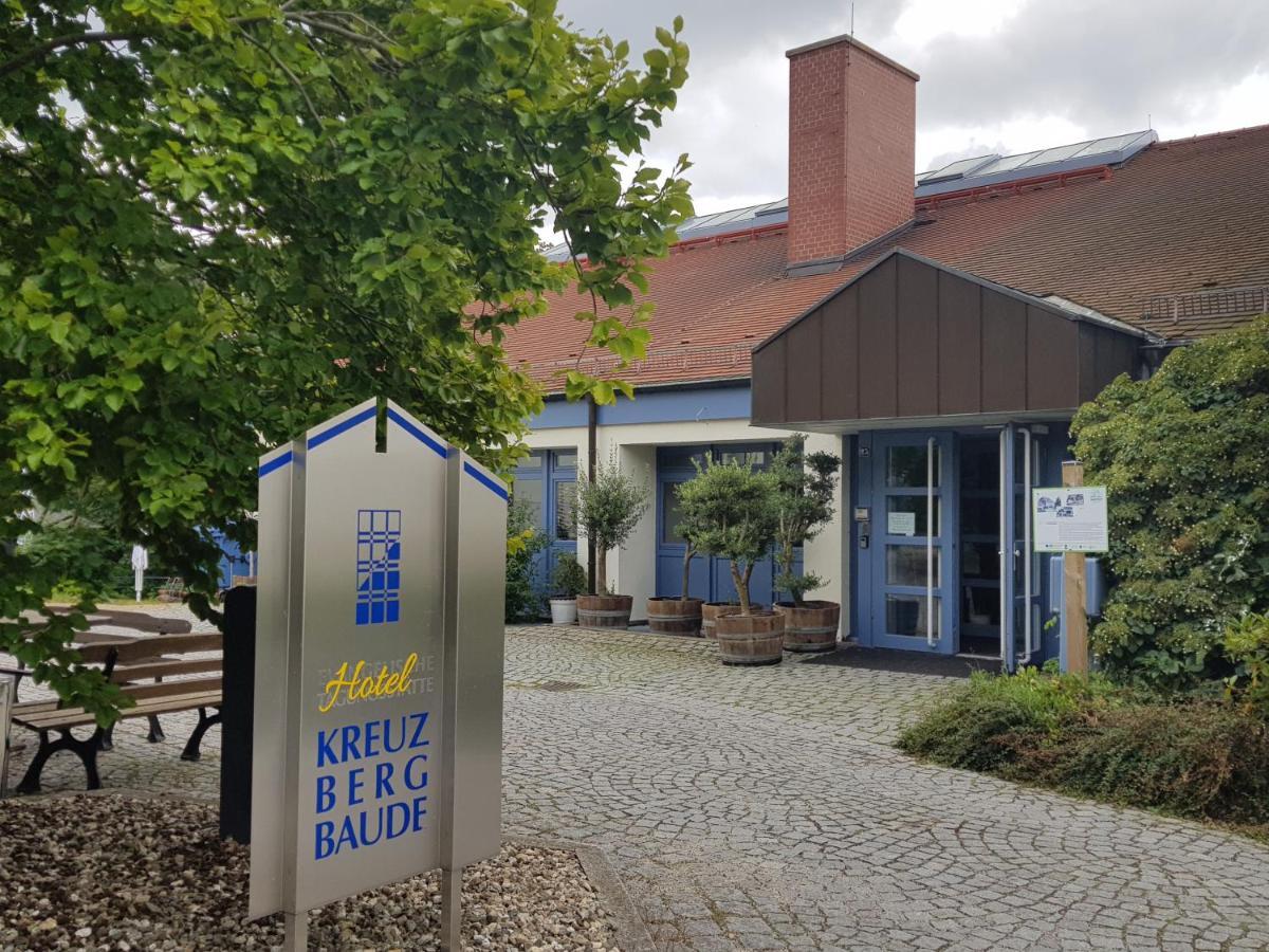Hotel Kreuzbergbaude Beim Berzdorfer See Mit Wohlfuehl Sauna Markersdorf المظهر الخارجي الصورة