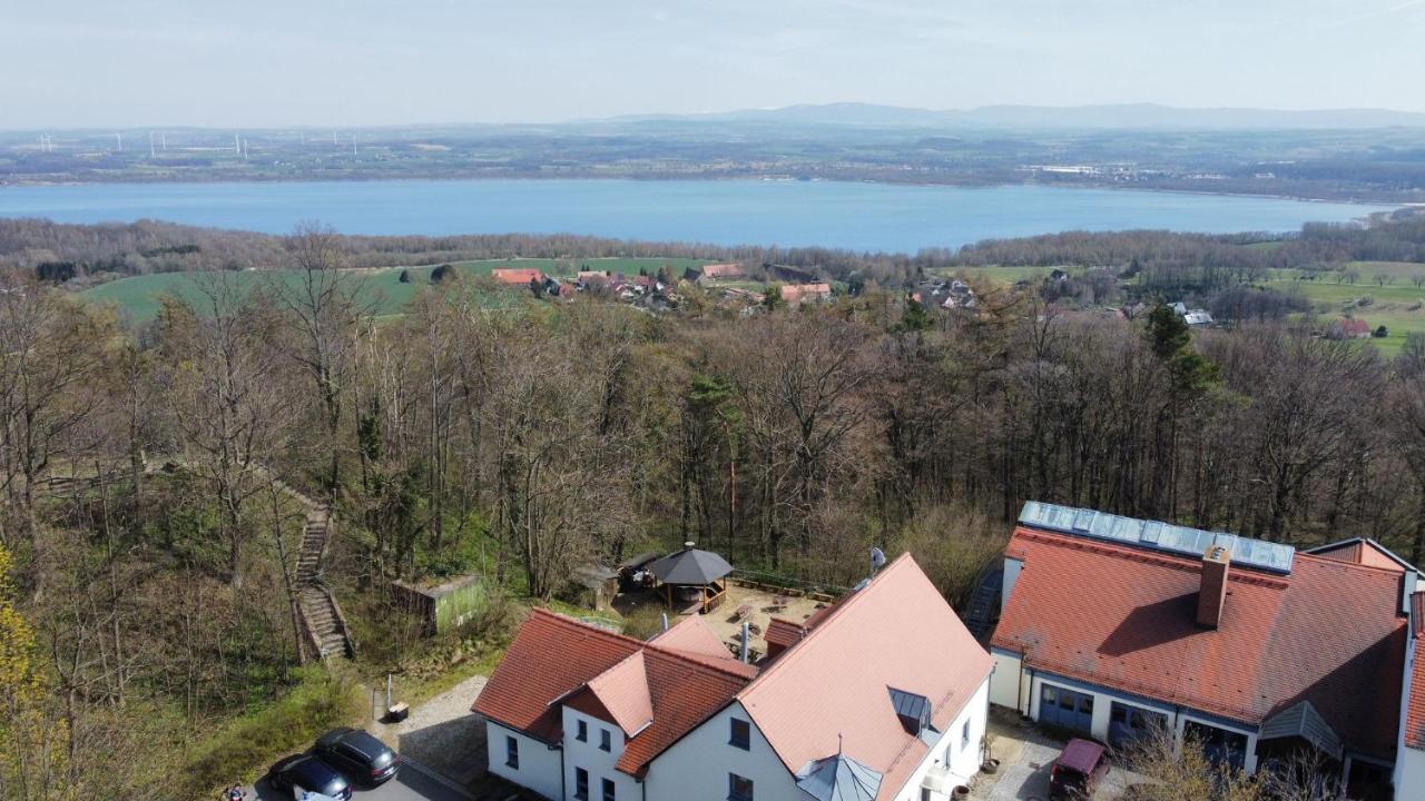 Hotel Kreuzbergbaude Beim Berzdorfer See Mit Wohlfuehl Sauna Markersdorf المظهر الخارجي الصورة