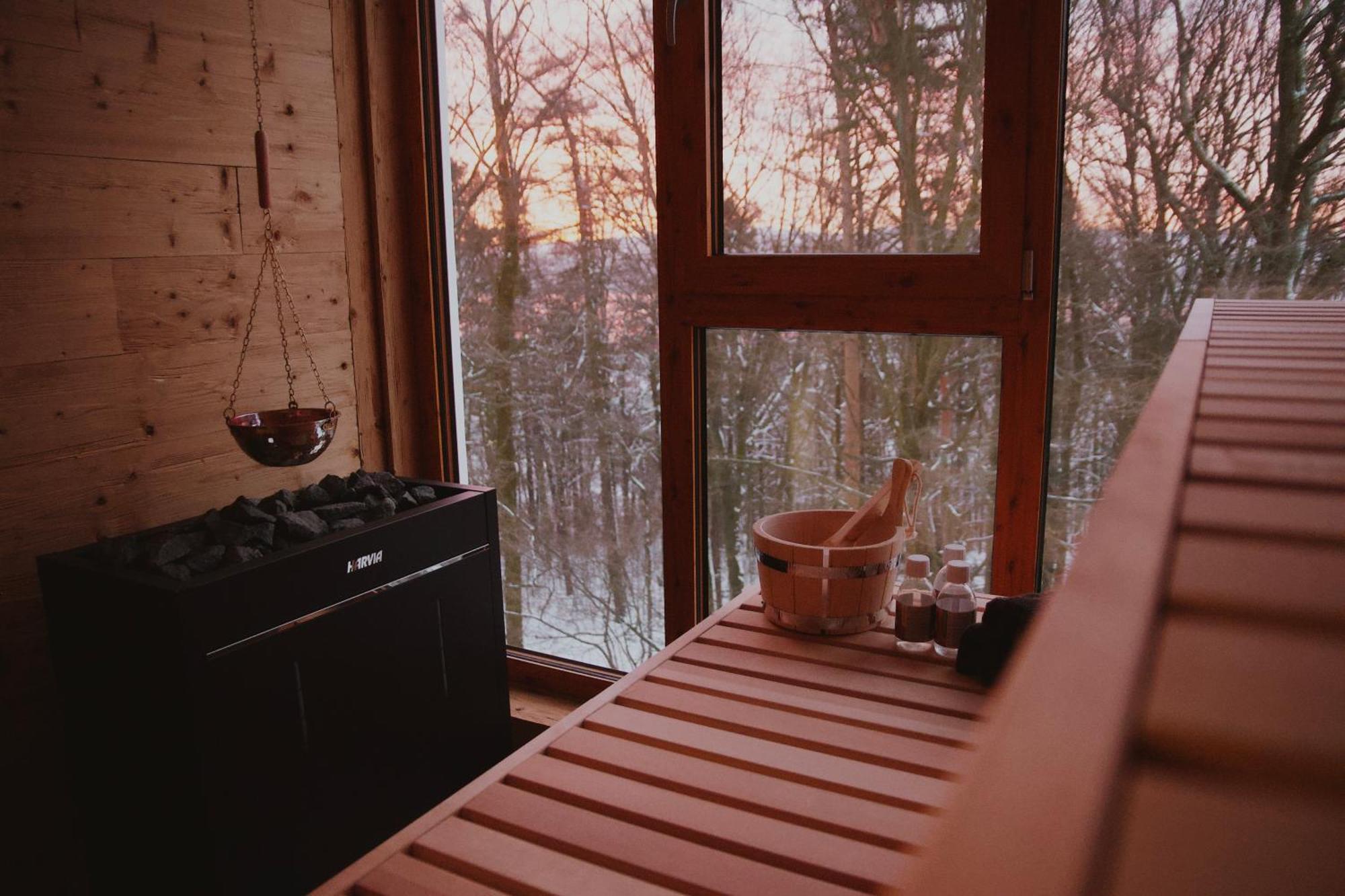 Hotel Kreuzbergbaude Beim Berzdorfer See Mit Wohlfuehl Sauna Markersdorf المظهر الخارجي الصورة